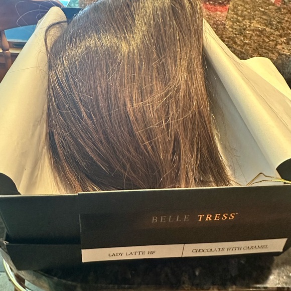 Belle Tress Lady Latte HF Wig Choc w Caramel - Picture 12 of 14